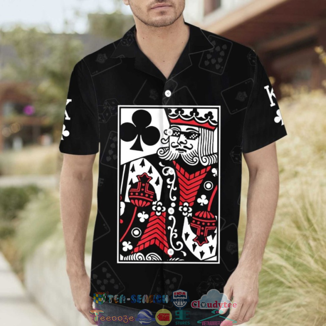 King Card Hawaiian Shirt