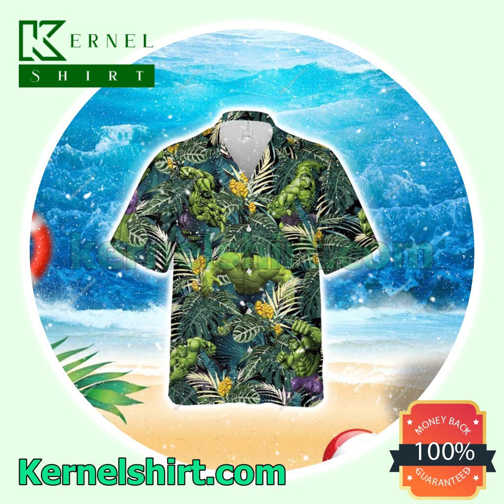 hulk hawaiian shirt