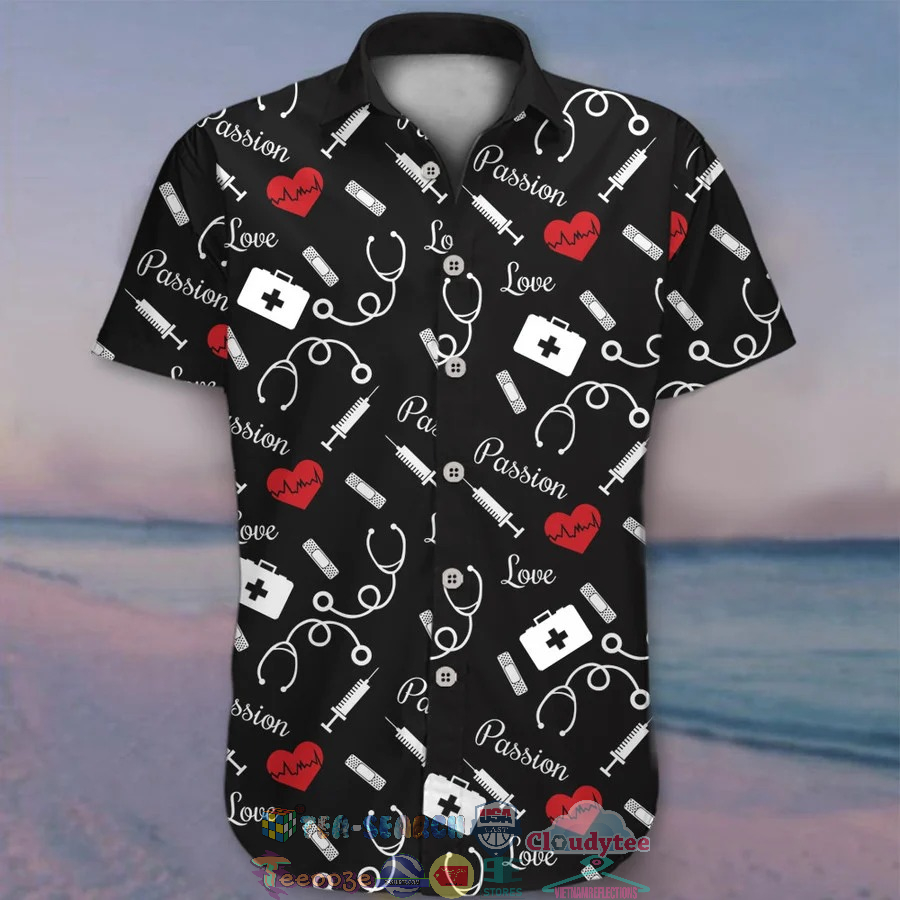Medical Instruments Nurse Passion Hawaiian Shirt