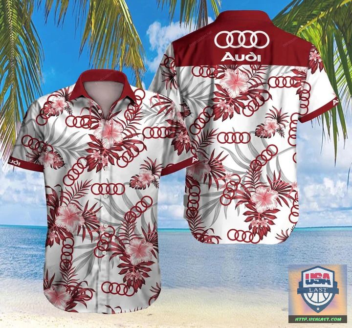 For Fans Audi Tropical Hawaiian Shirt New 2022