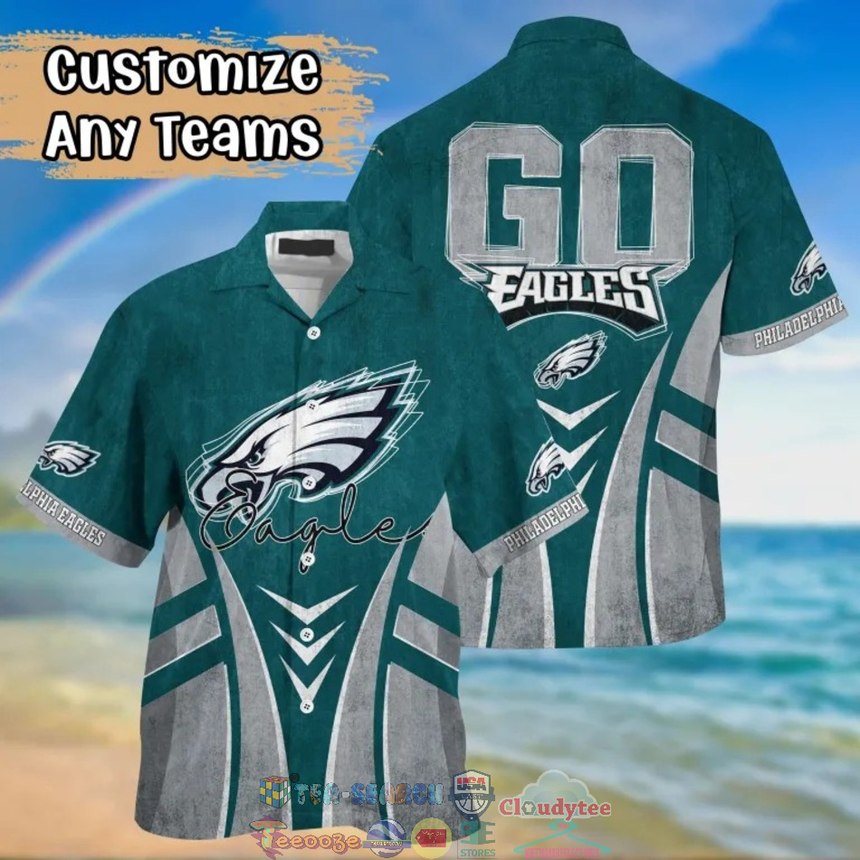 Go Philadelphia Eagles NFL Hawaiian Shirt