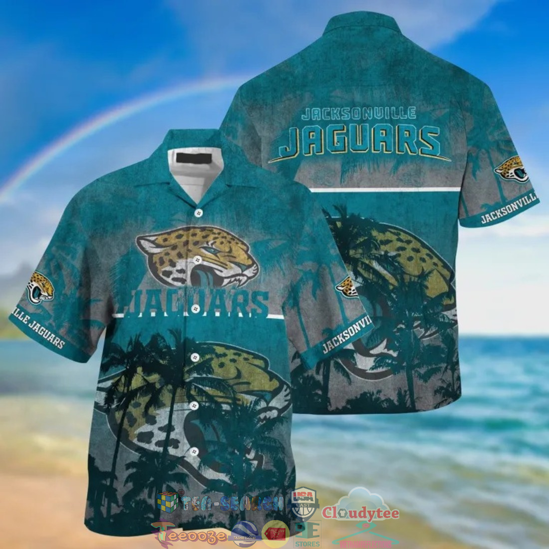 Jacksonville Jaguars NFL Palm Tree Hawaiian Shirt