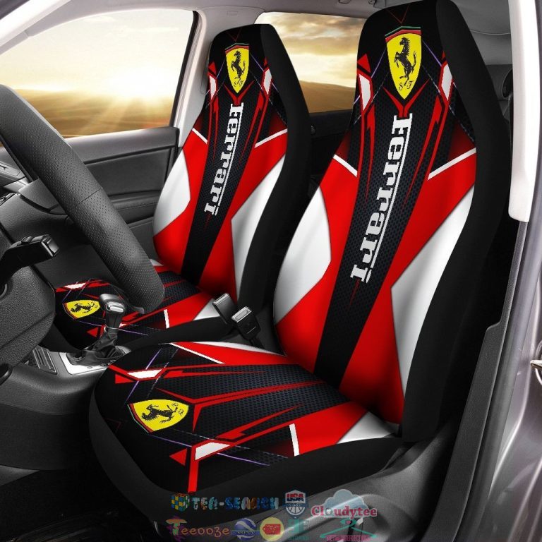 Ferrari ver 2 Car Seat Covers 4