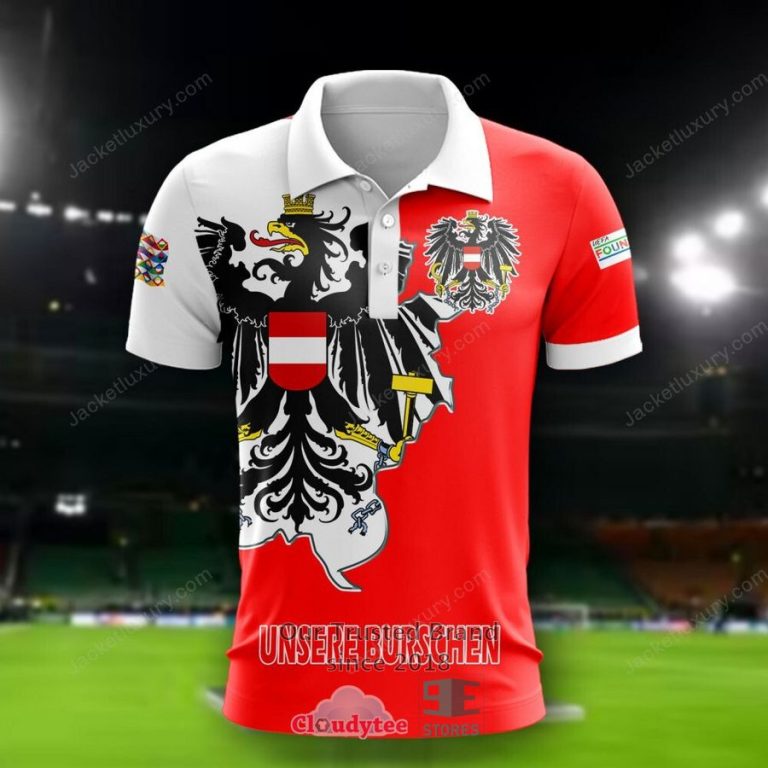 NEW Austria Unsere Burschen national football team Shirt, Short 12