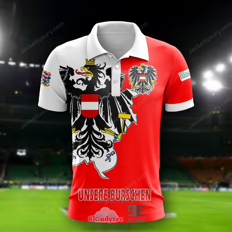 NEW Austria Unsere Burschen national football team Shirt, Short