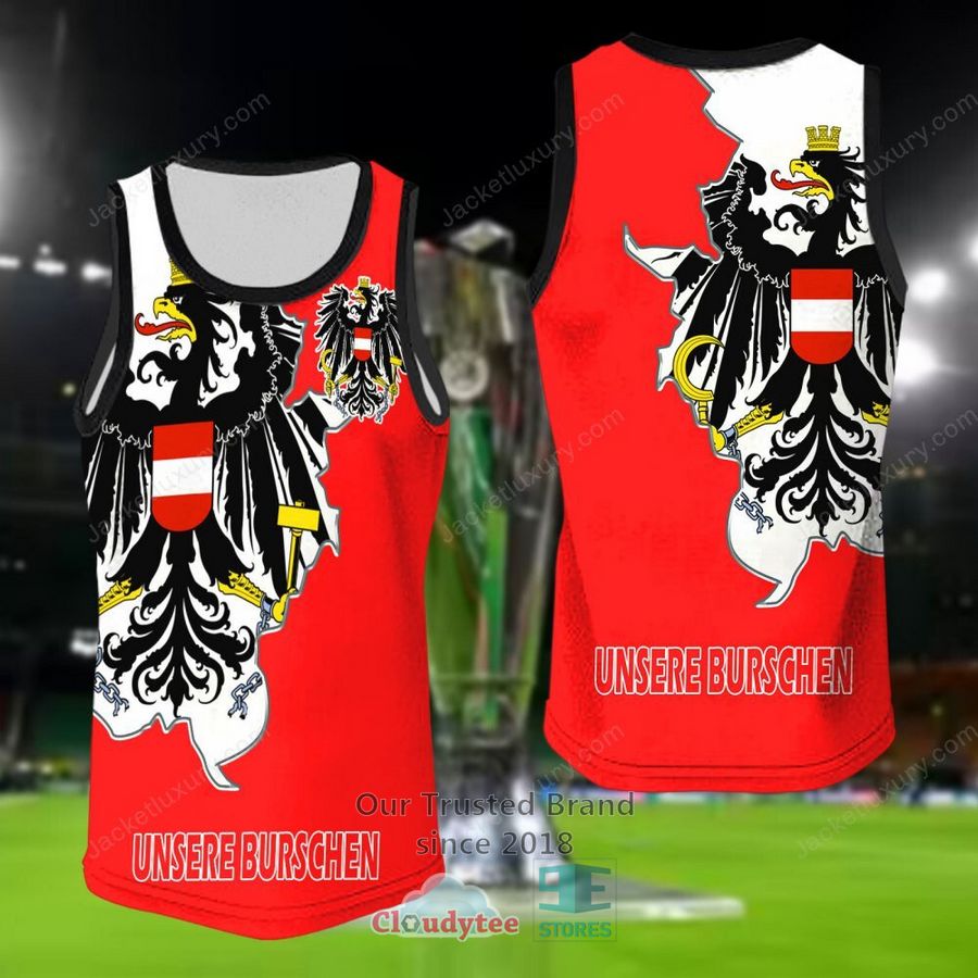 NEW Austria Unsere Burschen national football team Shirt, Short 9