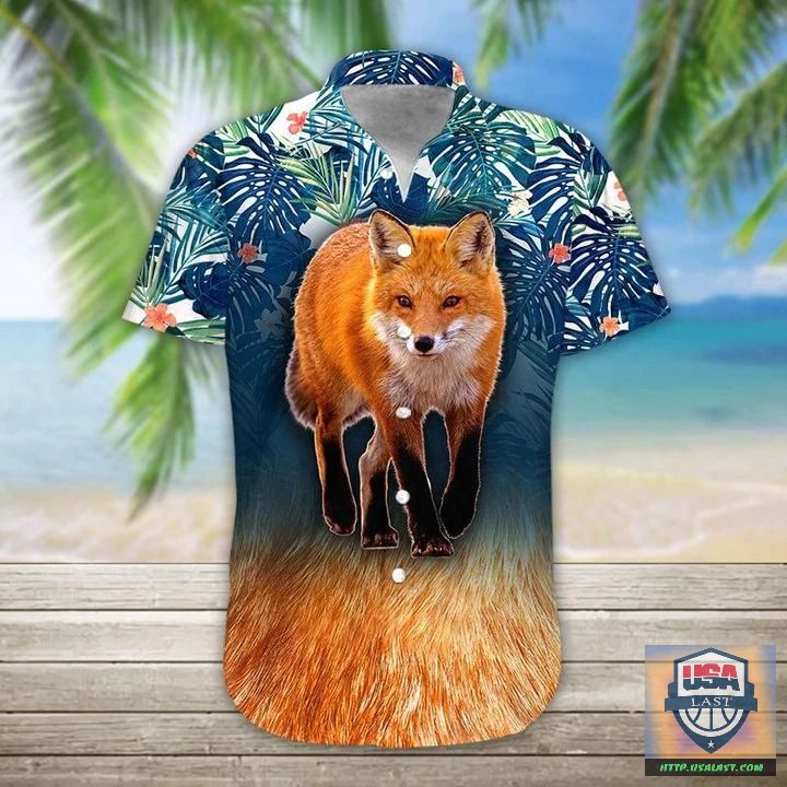 Best Sale Fox Tropical Hawaiian Shirt New 2022