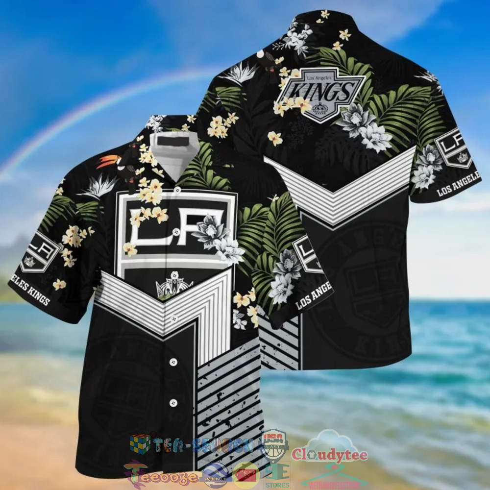 Los Angeles Kings NHL Tropical Hawaiian Shirt And Shorts