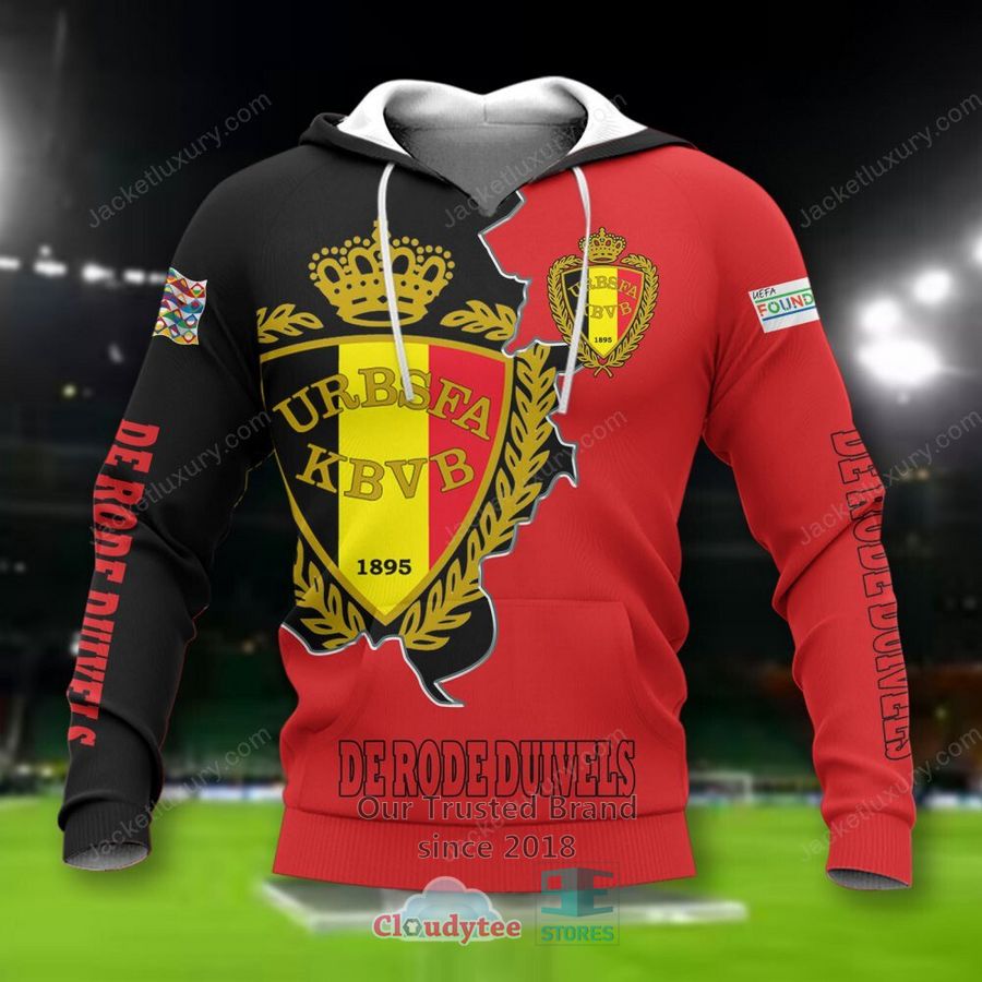 NEW Belgium De Rode Duivels national football team Shirt, Short 2