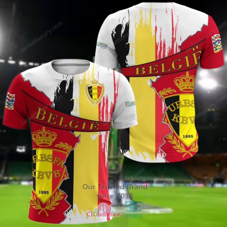 NEW Belgium national football team Red Shirt, Short 19