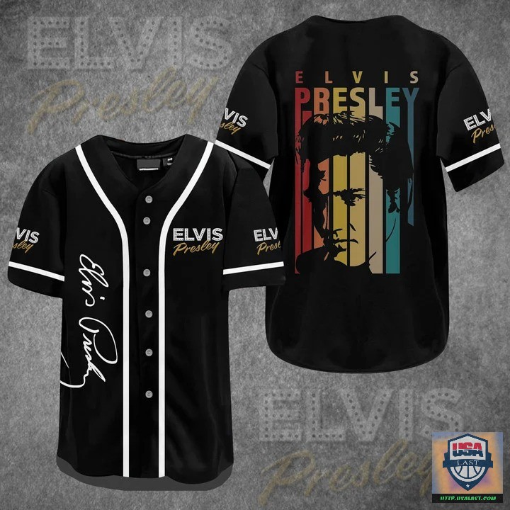 Available Elvis Presley Vintage Baseball Jersey Shirt