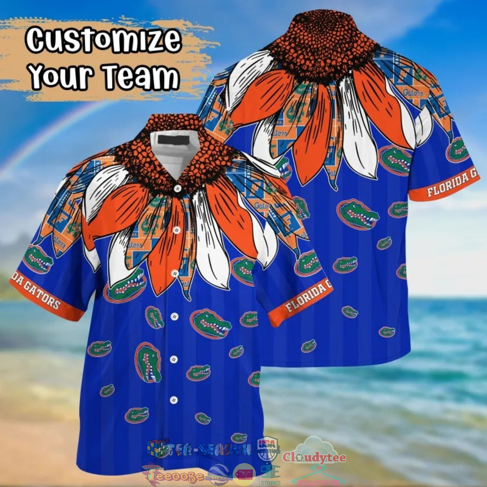 Florida Gators NCAA Native Feather Hawaiian Shirt