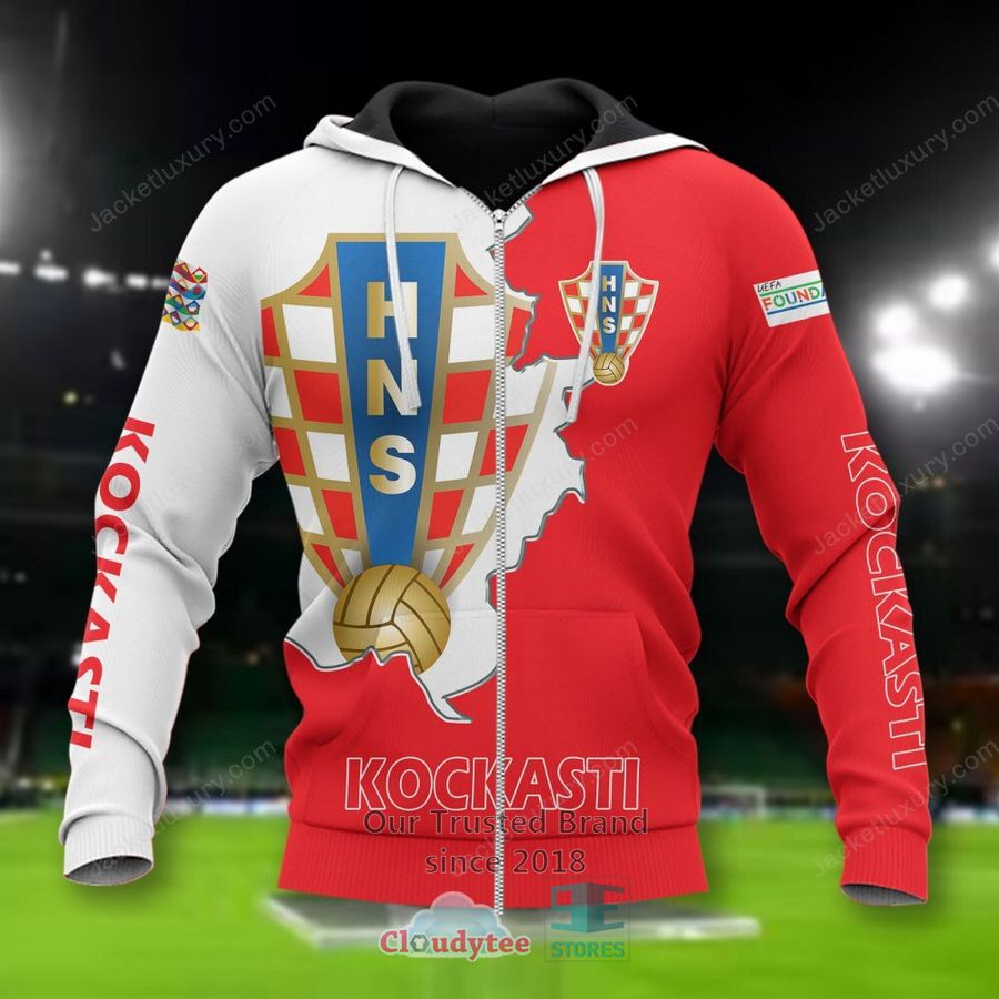 NEW Croatia Kockasti national football team Shirt, Short 4