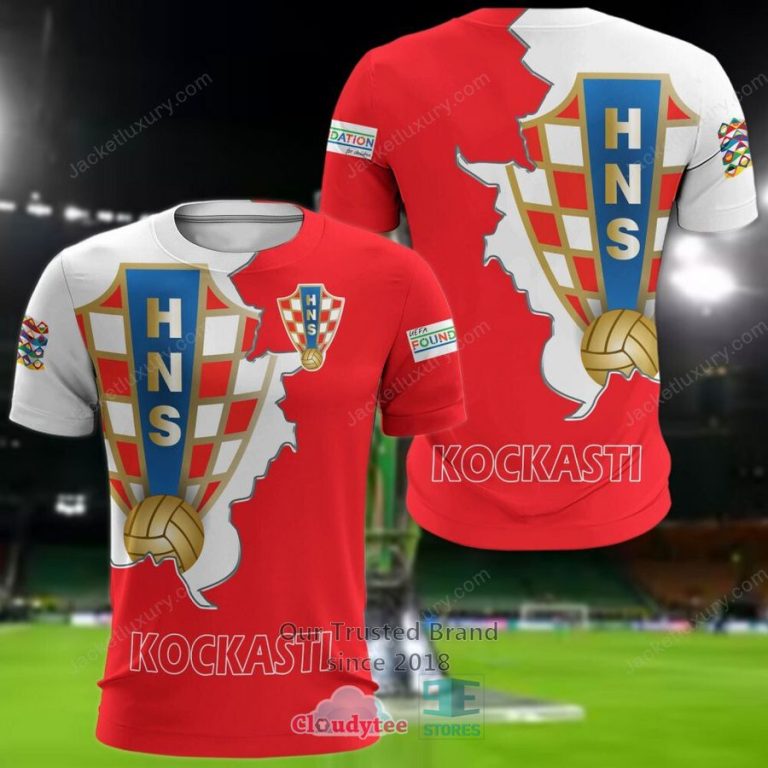 NEW Croatia Kockasti national football team Shirt, Short 19