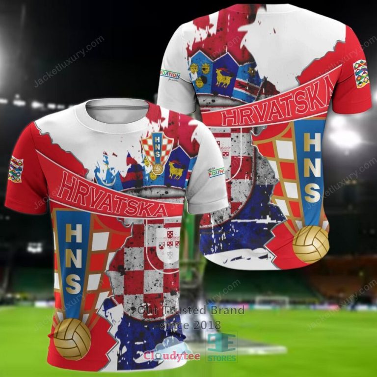 NEW Croatia national football team Red Shirt, Short 19