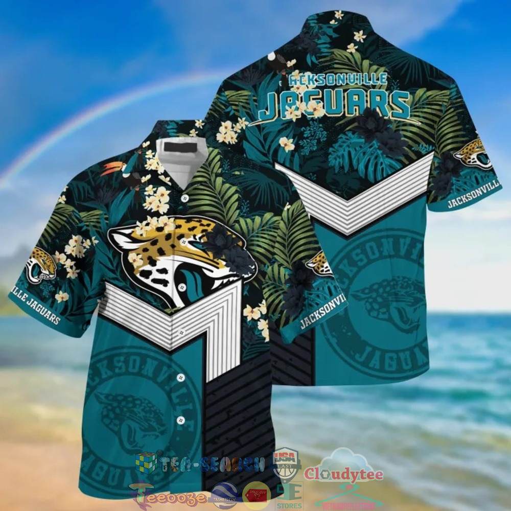 Jacksonville Jaguars NFL Tropical Hawaiian Shirt And Shorts