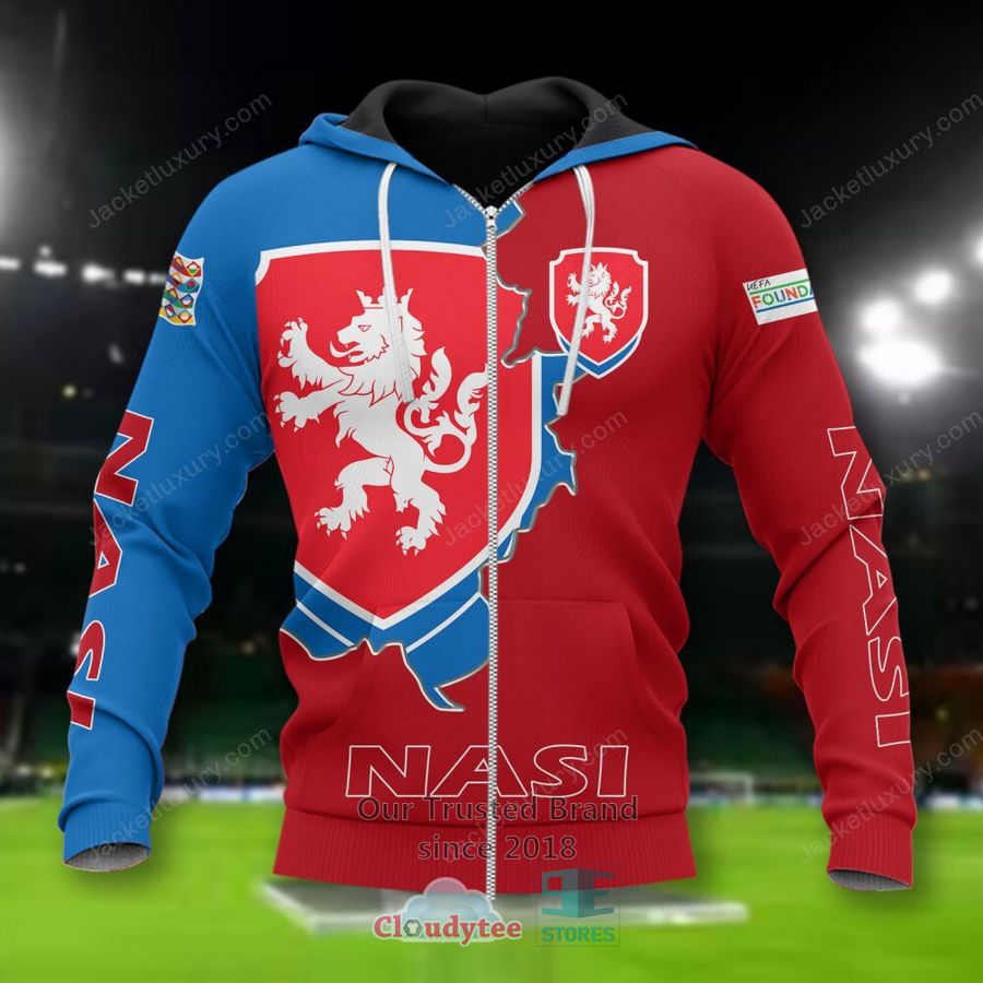 NEW Czech Republic Nasi national football team Shirt, Short 4