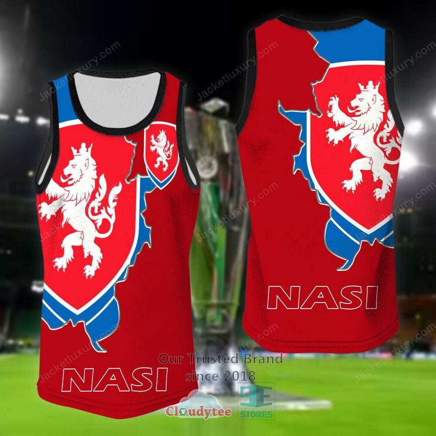 NEW Czech Republic Nasi national football team Shirt, Short 9