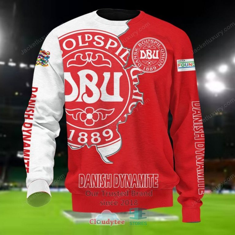NEW Denmark Danish Dynamite national football team Shirt, Short 16