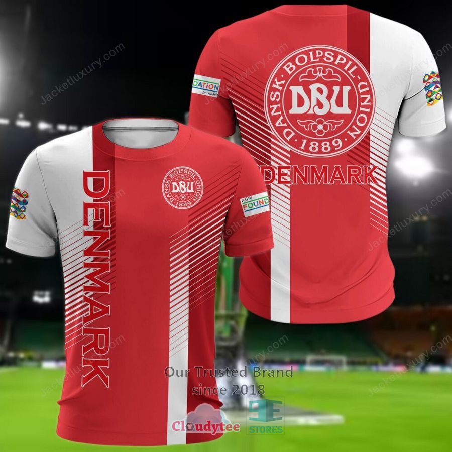 NEW Denmark national football team Shirt, Short 8