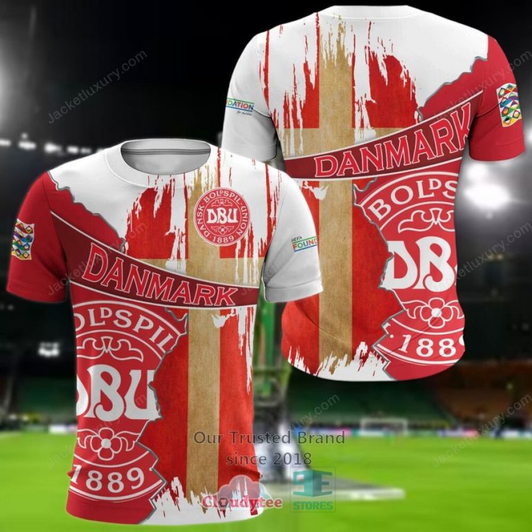 NEW Denmark national football team Red Shirt, Short 19