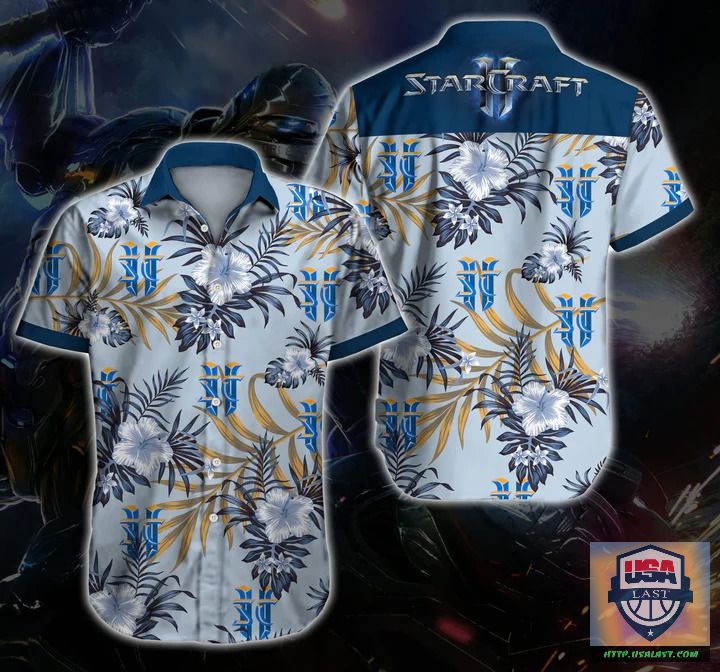 Great Starcraft Tropical Hawaiian Shirt New 2022