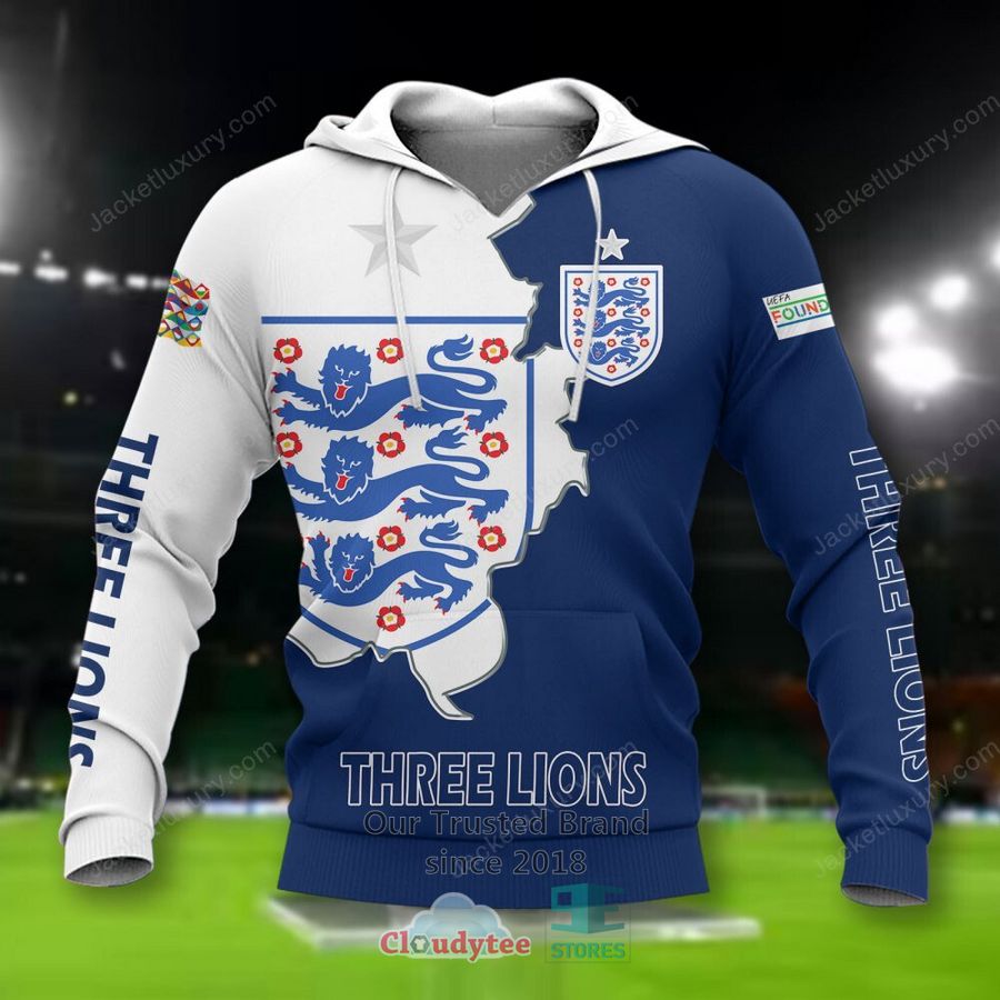 NEW England Three Lions national football team Shirt, Short 2