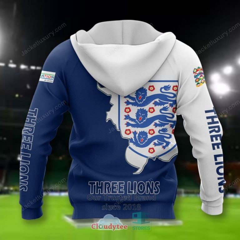 England Three Lions national football team 3D Hoodie, Shirt - Unique and sober