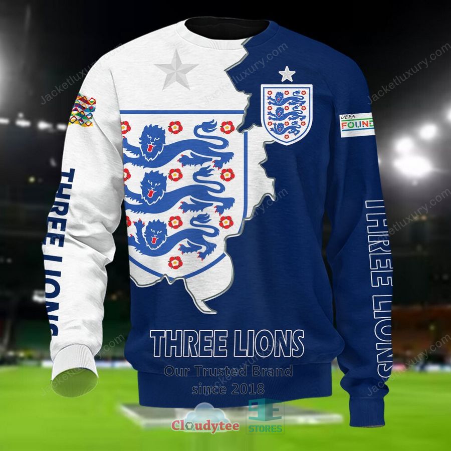 NEW England Three Lions national football team Shirt, Short 5