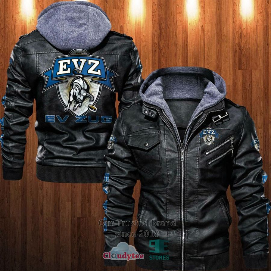 NEW EV Zug Leather Jacket 5