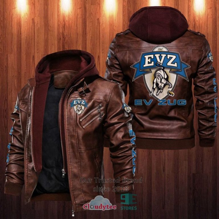 NEW EV Zug Leather Jacket 4