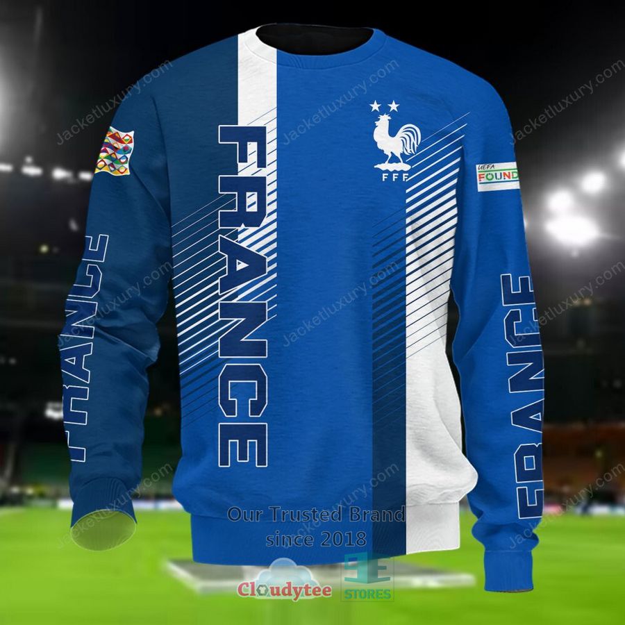 NEW France national football team Blue Shirt, Short 5