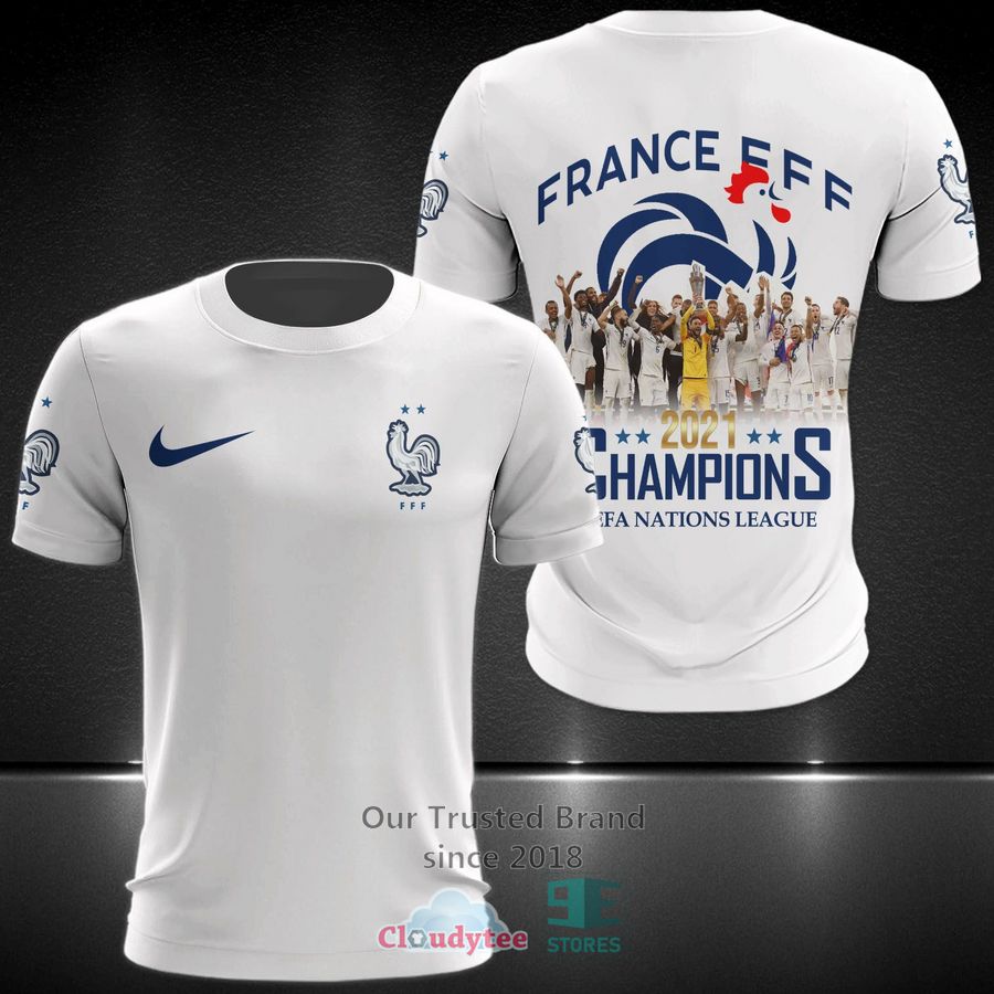 NEW France national football team Champions Shirt, Short 8