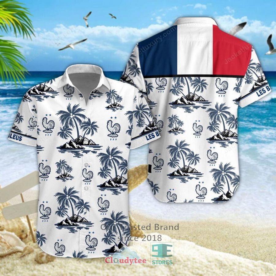 NEW France national football team Hawaiian Shirt, Short