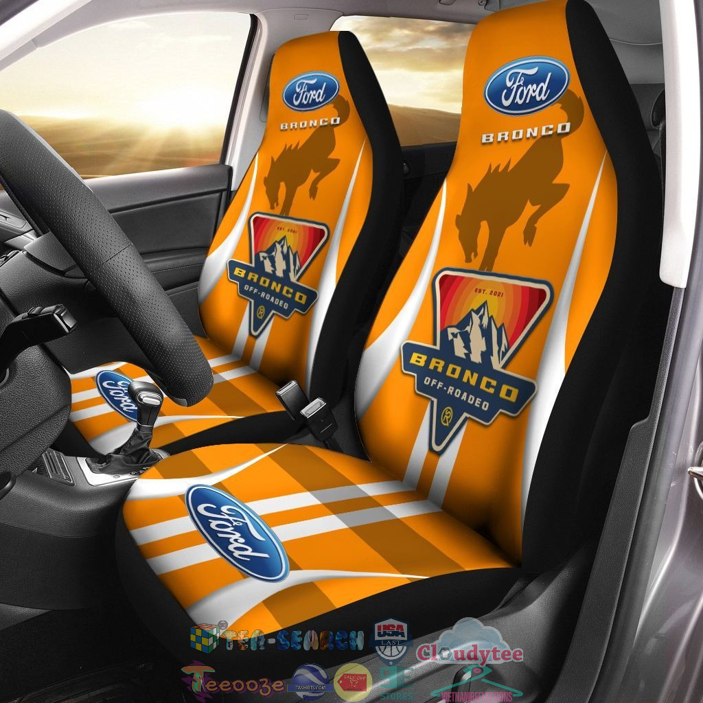 Ford Bronco ver 6 Car Seat Covers