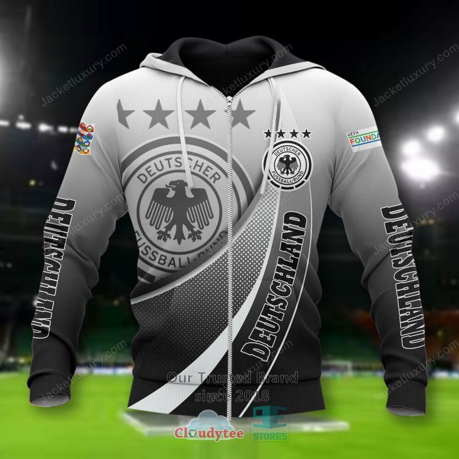 NEW Germany national football team Black Shirt, Short 4