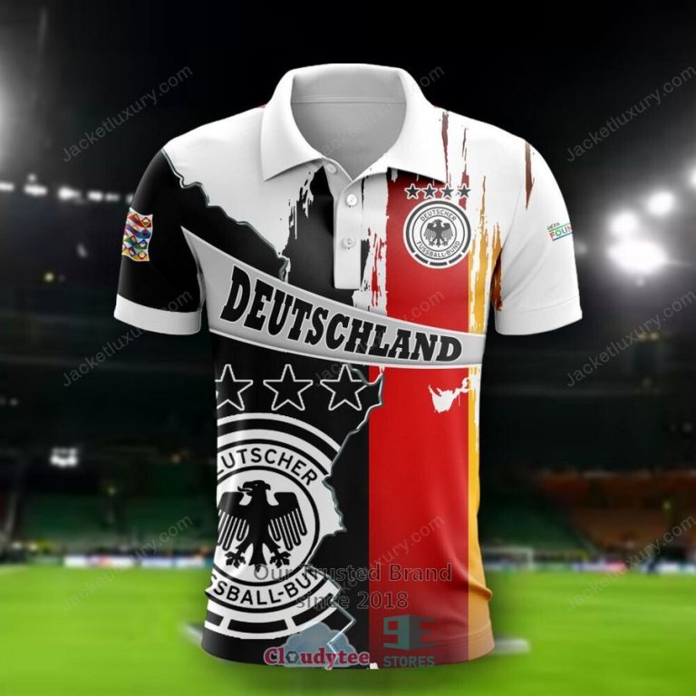 NEW Germany national football team Black Red Shirt, Short 12