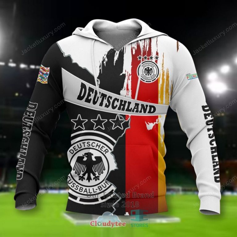 NEW Germany national football team Black Red Shirt, Short 13