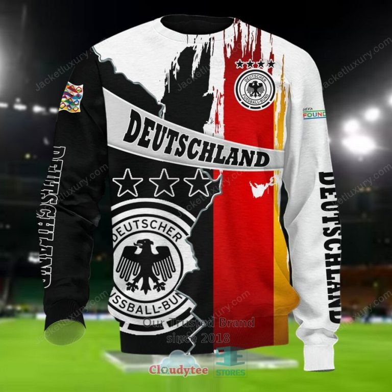 NEW Germany national football team Black Red Shirt, Short 16