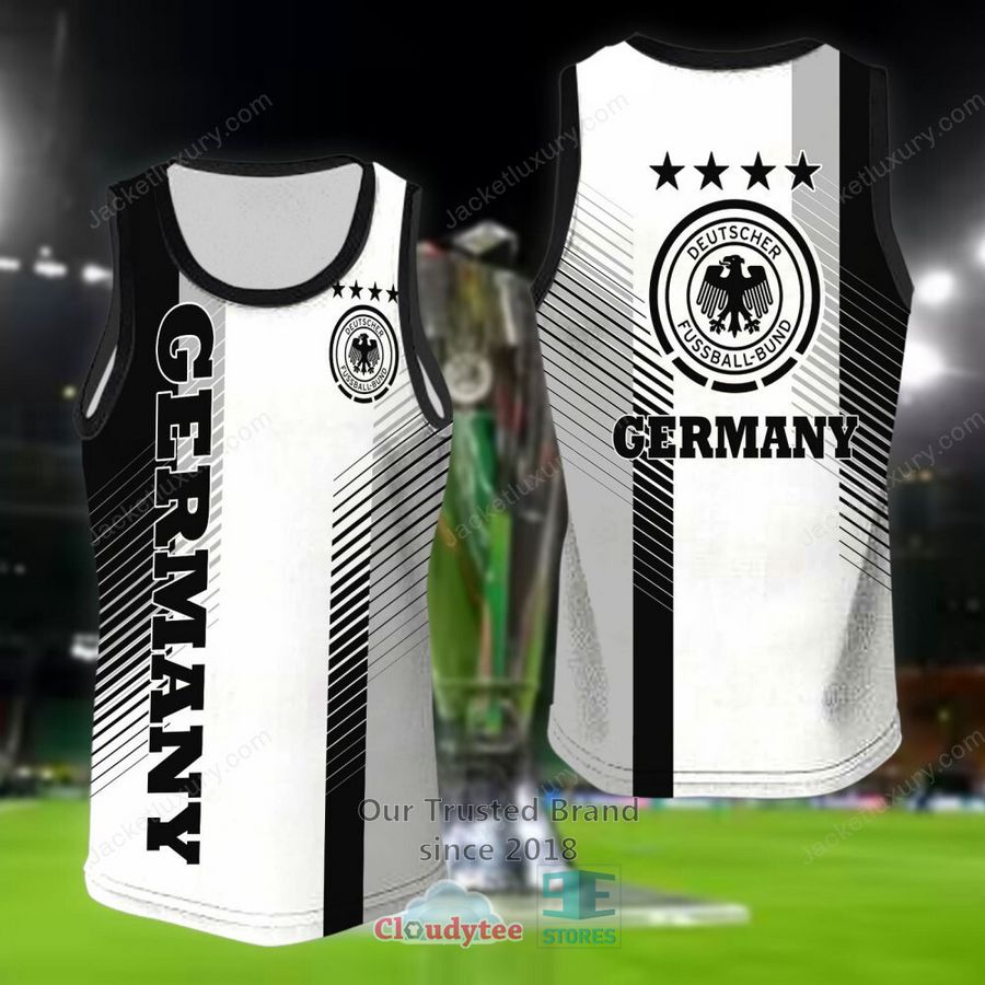 NEW Germany national football team White Shirt, Short 9