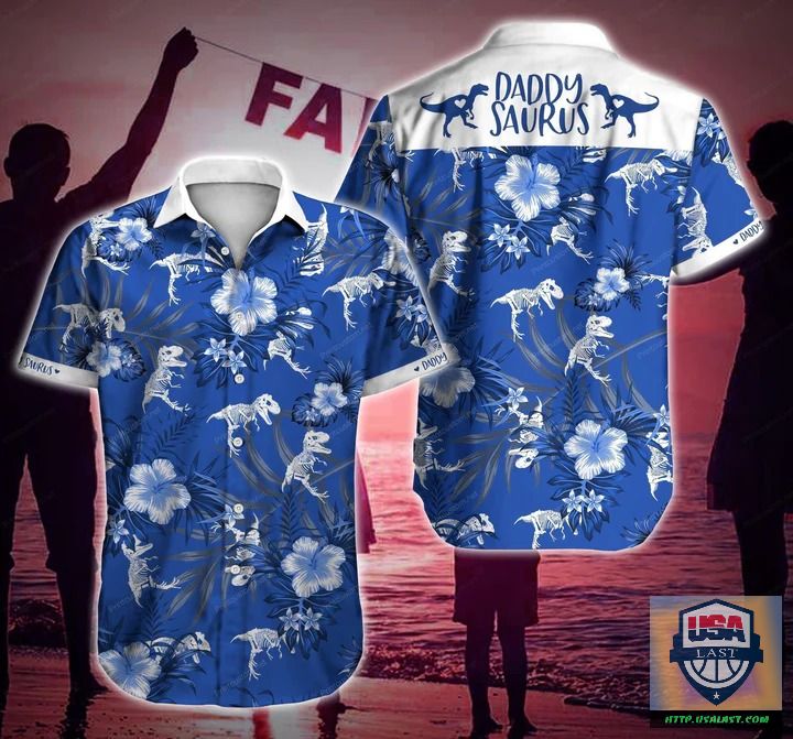 Discount Daddy Saurus Tropical Hawaiian Shirt New 2022