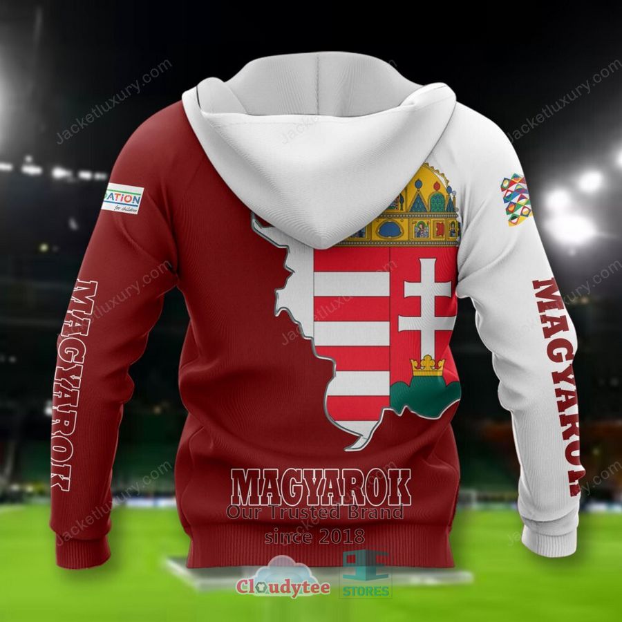 NEW Hungary Magyarok national football team Shirt, Short 3