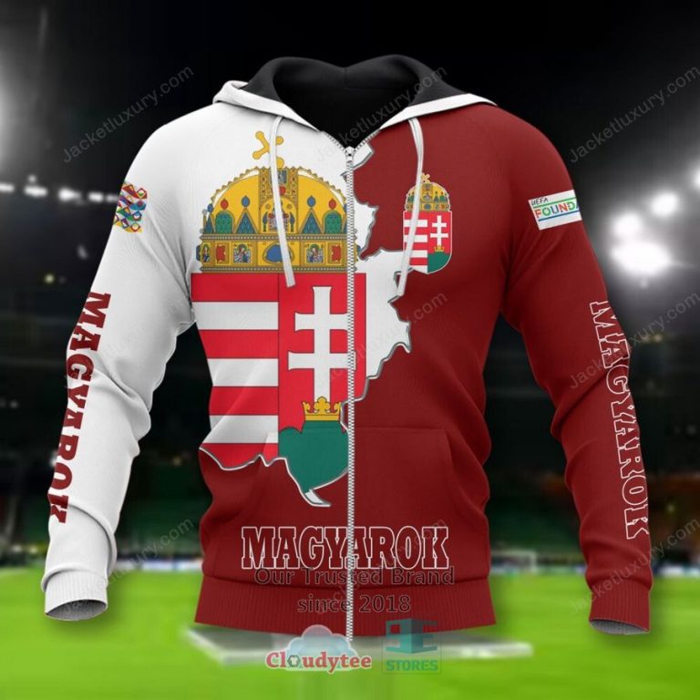 NEW Hungary Magyarok national football team Shirt, Short 15