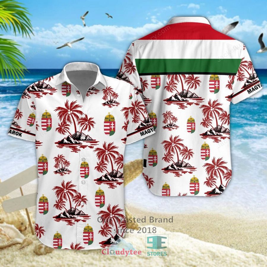 NEW Hungary national football team Hawaiian Shirt, Short