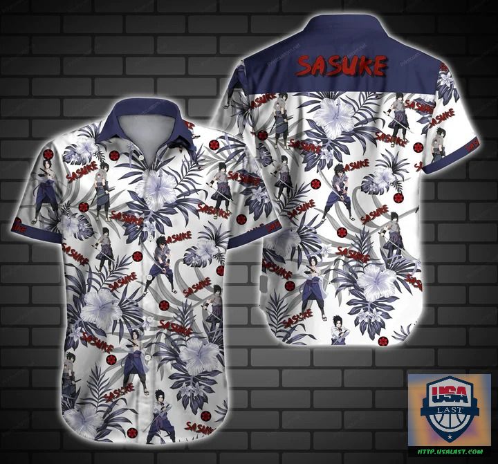 Best Selling Sasuke Naruto Tropical Hawaiian Shirt New 2022
