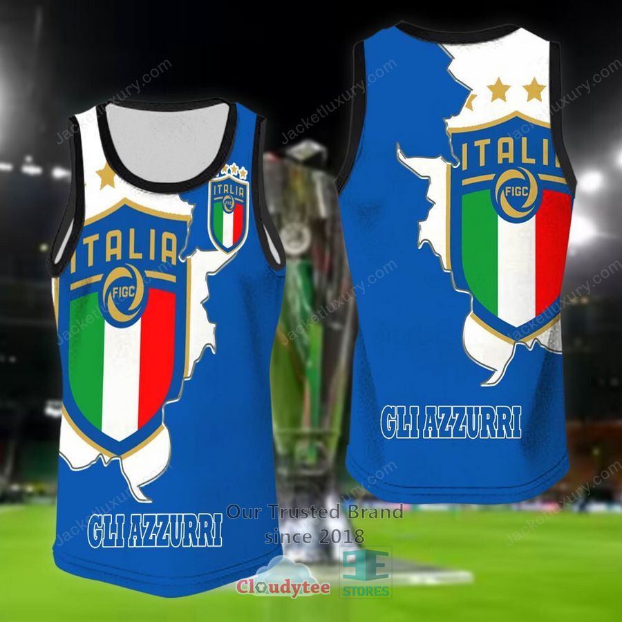 NEW Italy Gli Azzurri national football team Shirt, Short 9