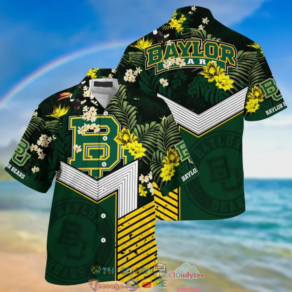 Baylor Bears NCAA Tropical Hawaiian Shirt And Shorts