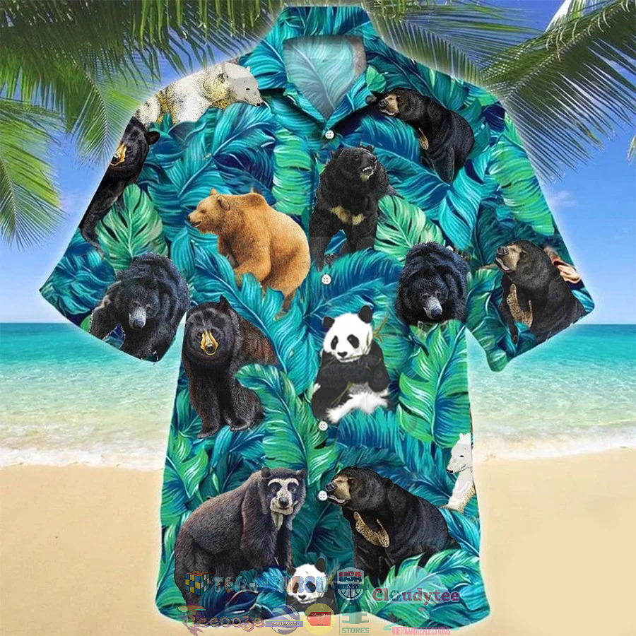 Bear Breed Tropical Hawaiian Shirt