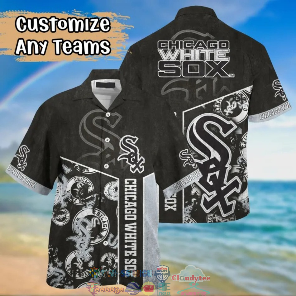 Chicago White Sox Logo MLB Hawaiian Shirt