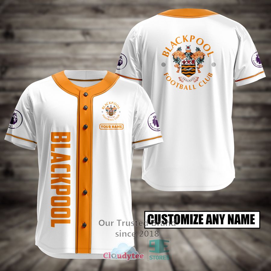 Personalized Blackpool Football Club Baseball Jersey - You look fresh in nature